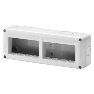 Kuti parete 8(4×2)M IP40 GW