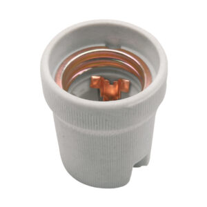 Portollampe E27 porcelan
