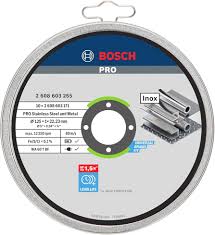 Disk metali per prerje inoksi Diametri 125mm WA 60