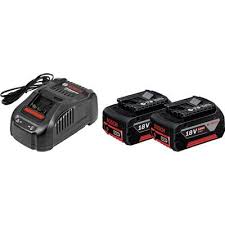 Set 2x GBA 18V-5Ah + GAL 1880
