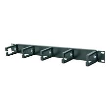 Mbajtese kabllosh plastike horizontale 19″ 1HE GR