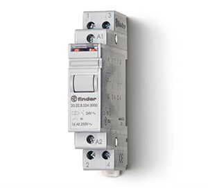 Rele 2 gjendje 2NO 16A 230V (modulare)