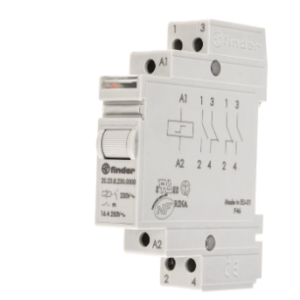 Rele 4 gjendje NO+NO 16A 230V (modulare)