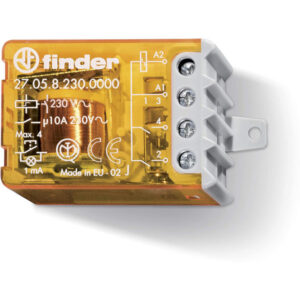 Rele 4 gjendje NO+NO 10A 230V comune (skatolar)
