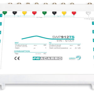Multiswitch Compact 12dalje (2SAT+TV) SWP912TS