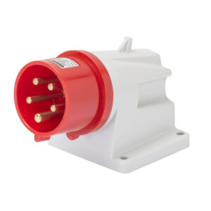 Spine fikse parete IP44 16A 3P+T+N (kuqe)