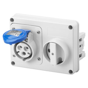 Prize incaso H nderbllokim IP44 16A 2P+T (blu)