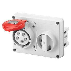 Prize incaso H nderbllokim IP44 32A 3P+T+N (kuqe)