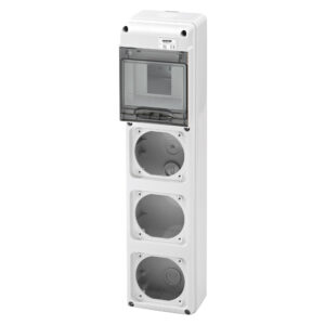 Kuader 5M V 3priza 16A IP44/67