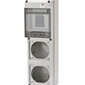 Kuader 5M V 2priza 16A IP44/67