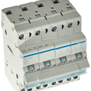 Komutator 1-0-2 modular 4P 40A