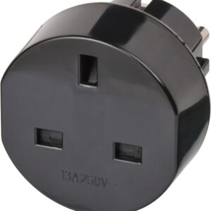 Adaptor prize GB/spine shuko 13A/250V