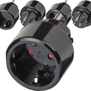 Adaptor prize shuko/spine USA 15A/250V