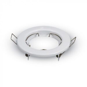Bazament spot rrethor GU5.3 D80 i bardhe