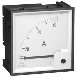 Ampermeter analog 72x72