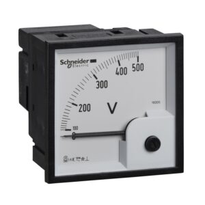 Voltmeter analog 72x72 (500V)