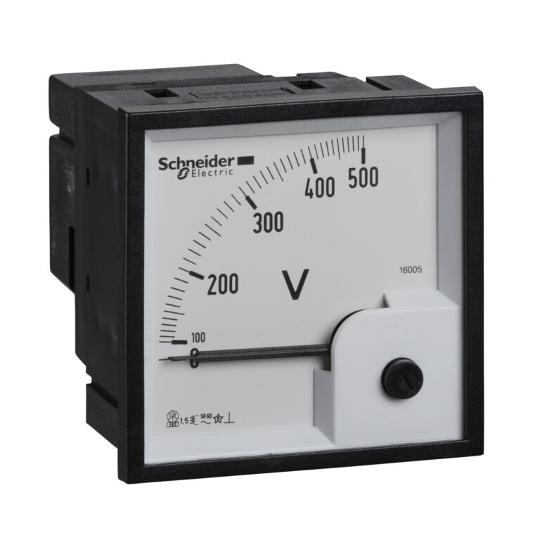Voltmeter analog 72×72 (500V)