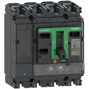 Automat NSX100 4P TMD 80A 25kA ComPacT