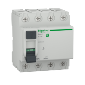 Automat 4P 40A diferencial puro 300mA Easy9