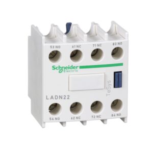 Kontakt ndihmes ballor 2NO+2NC per LC1D