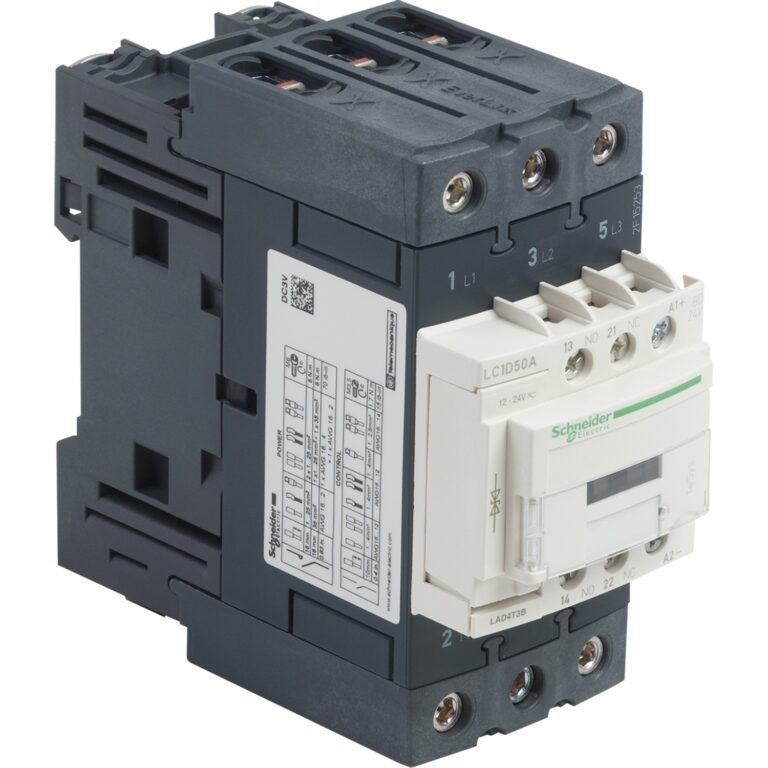 Kontaktor 3P 50A 22KW 24VDC