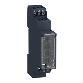 Rele kontrol tension 3F Min/Max 1CO 5A 208-480VAC