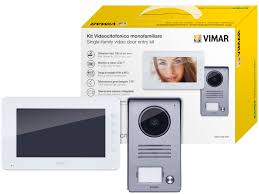 Kit videocitofoni 1 familje sistem 2F Elvox