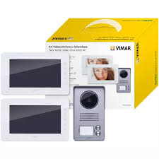 Kit videocitofoni 2 familje sistem 2F Elvox