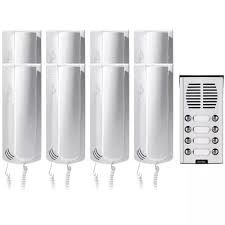 Kit 8100 citofoni 8 familje (4+n) Elvox